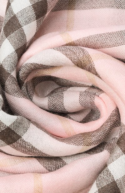 Шаль из шерсти и шелка BURBERRY, арт. 8117997, фото 3