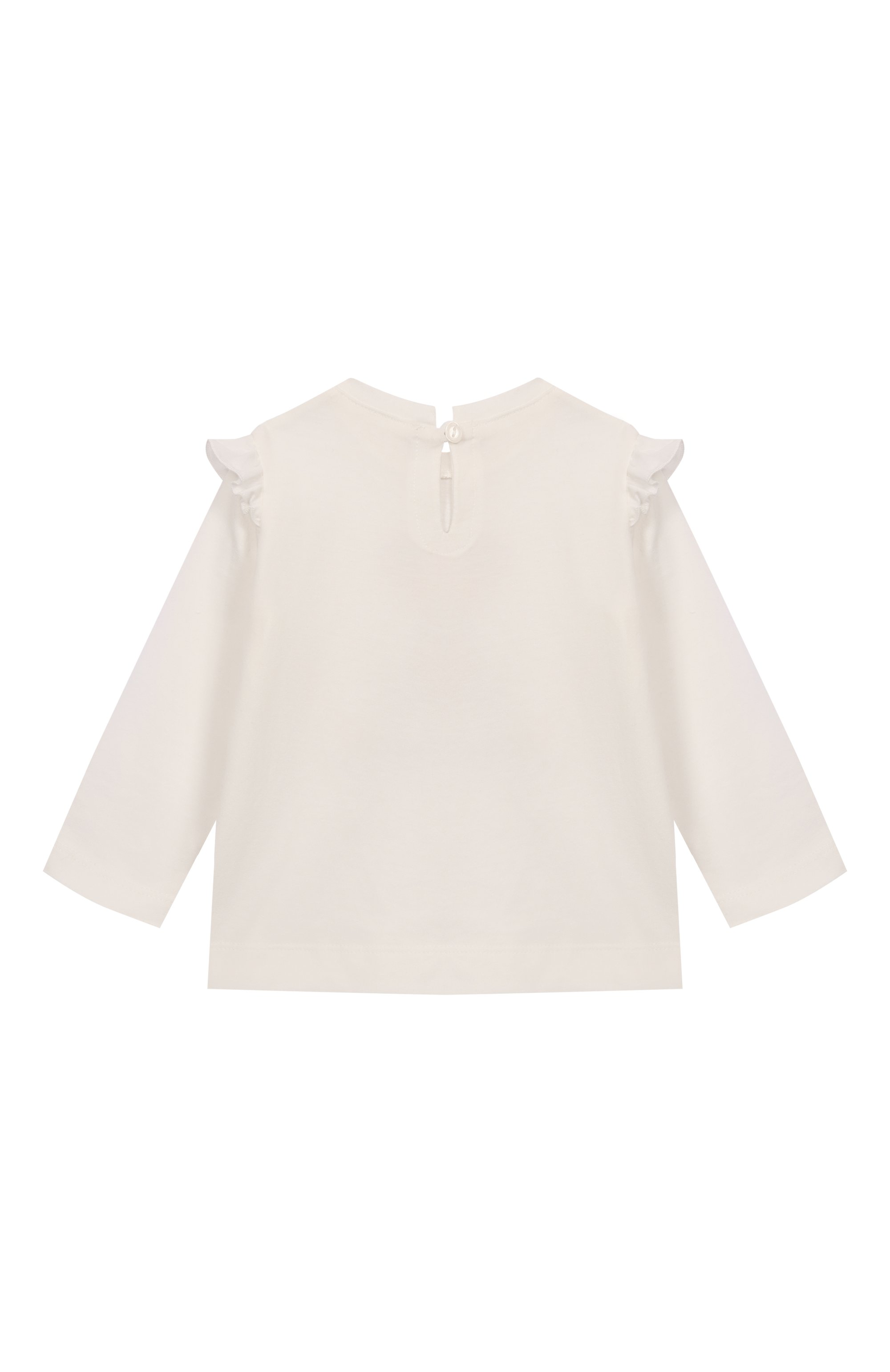 Хлопковый лонгслив MONNALISA, арт. 39F612, фото 2