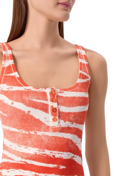 Хлопковая майка BLUMARINE, арт. 2T123A, фото 5