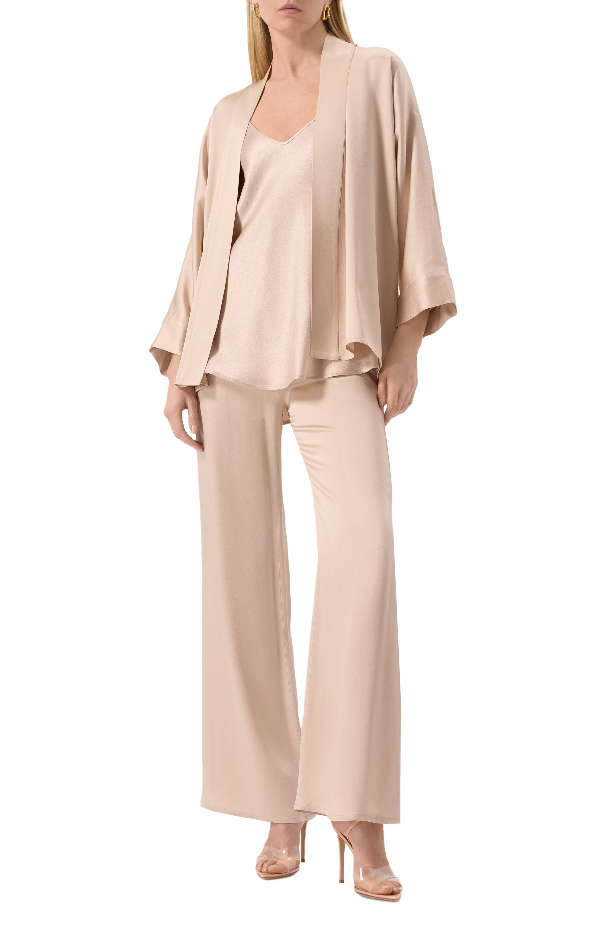 Атласное кимоно ANTONELLI FIRENZE, арт. N3883/355C, фото 2