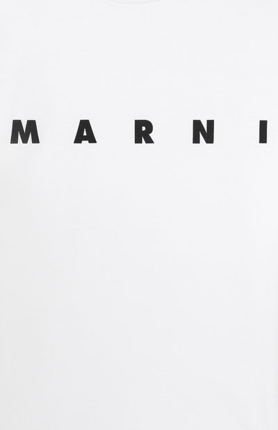 Хлопковая футболка MARNI, арт. M002MV/M00RF, фото 3
