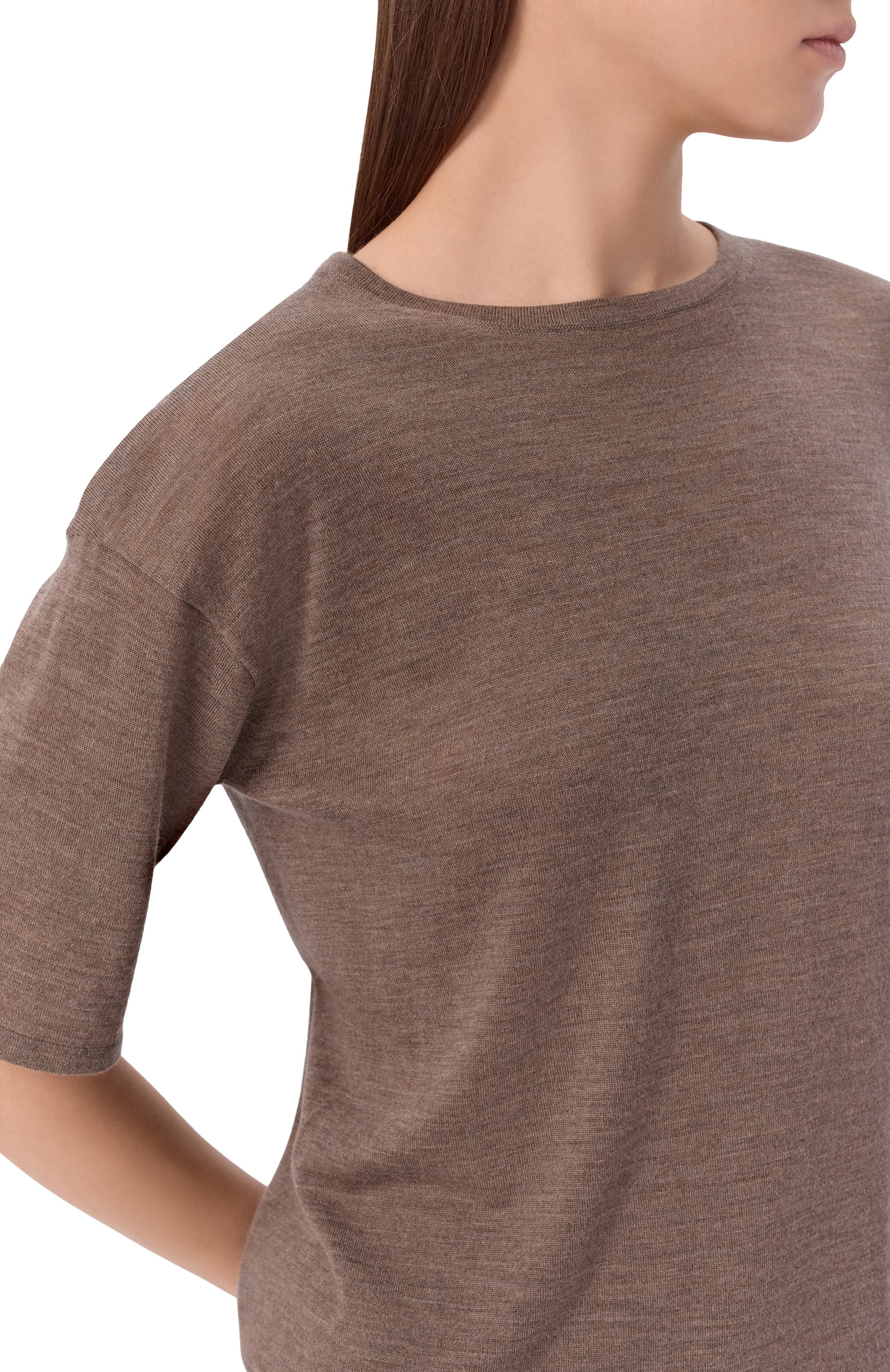 Футболка из шерсти и кашемира ADDICTED, арт. AD2549, фото 5