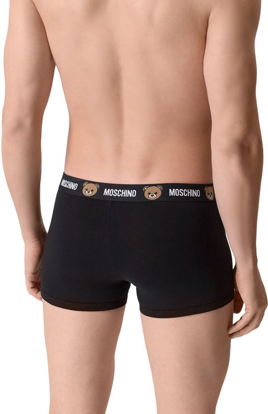 Комплект из двух боксеров Moschino A1302/4402 Чёрный  A1302/4402 Фото 3