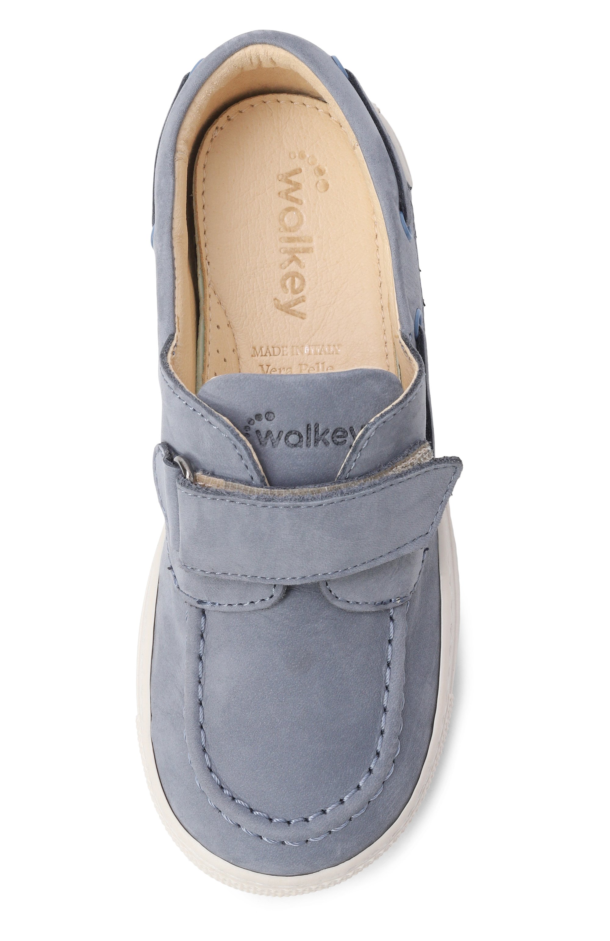 Кожаные топсайдеры WALKEY, арт. Y1B4-43990-0124_001, фото 4