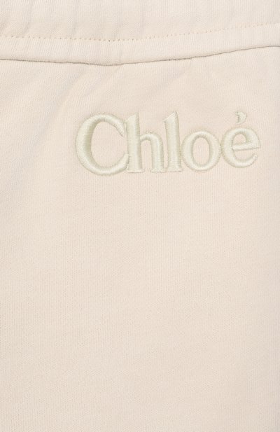 Хлопковые джоггеры CHLOÉ, арт. C20826, фото 3