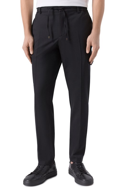 Шерстяные брюки Berwich SUB25/FA1251X Чёрный  SUB25/FA1251X Фото 3