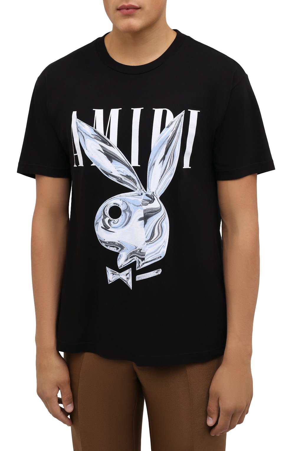 Хлопковая футболка AMIRI, арт. MJLT013-001, фото 3