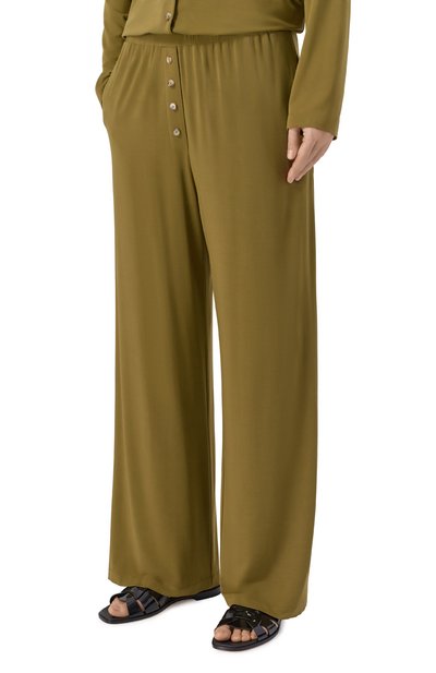 Брюки EDOMO хаки цвета по цене 16900 руб., арт. T006014FW2526, фото 3 Брюки EDOMO, арт. T006014FW2526, фото 3