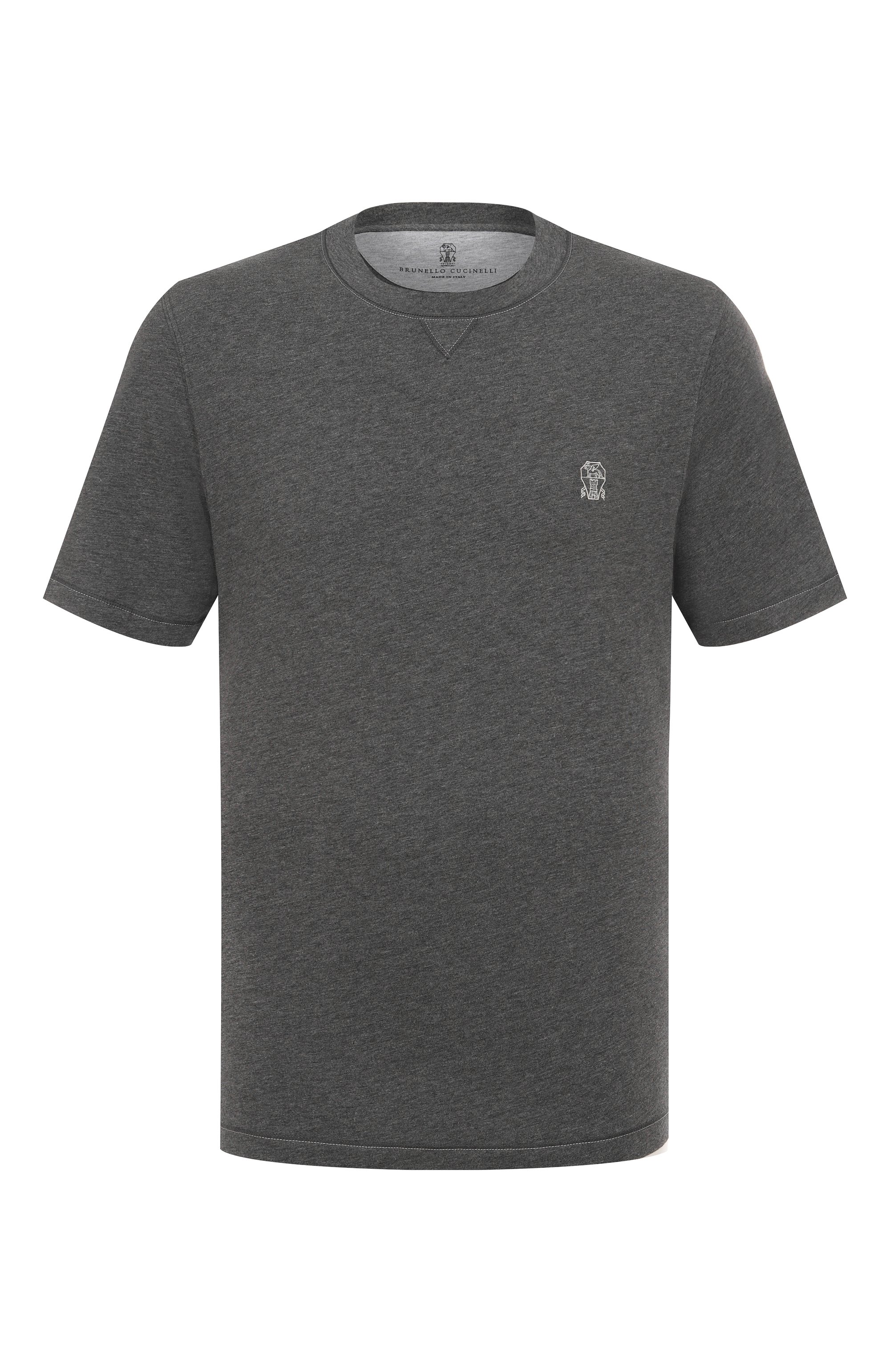 Хлопковая футболка BRUNELLO CUCINELLI, арт. M0B131328G, фото 1