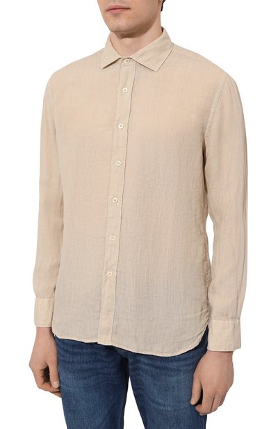 Льняная рубашка 120% LINO, арт. 31ALIM1311/0000115/000, фото 3