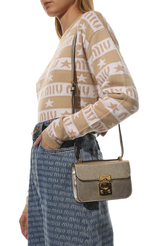 Сумка Miu Miu 5BD231-2AJB-F0846-OOO Золотой  5BD231-2AJB-F0846-OOO Фото 2