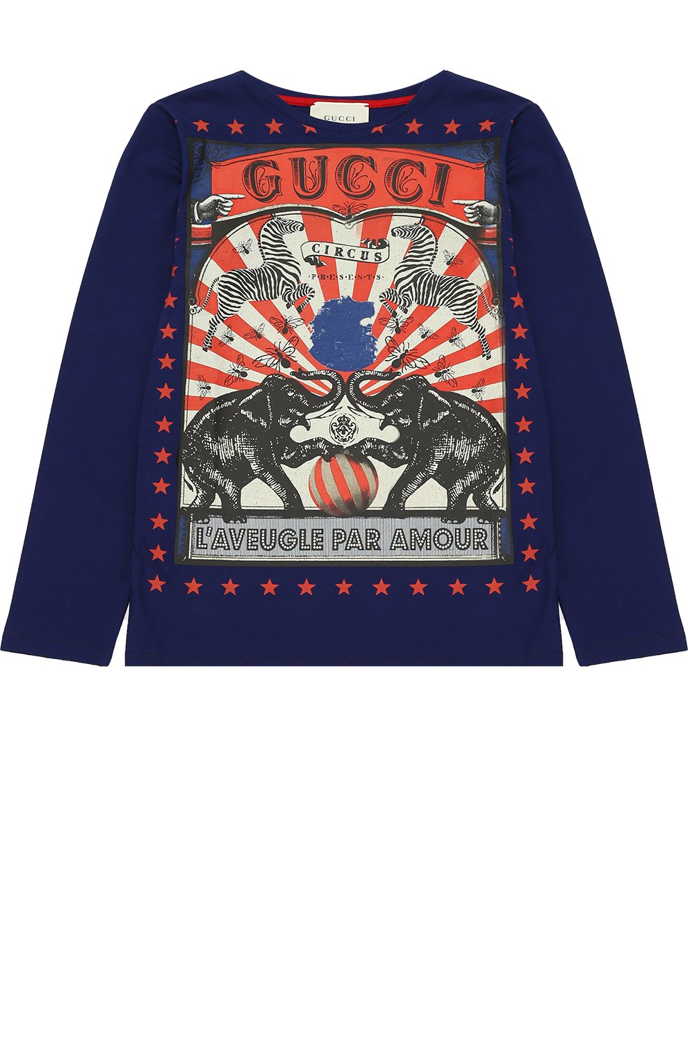 Хлопковый лонгслив GUCCI, арт. 455176/X5K09, фото 1