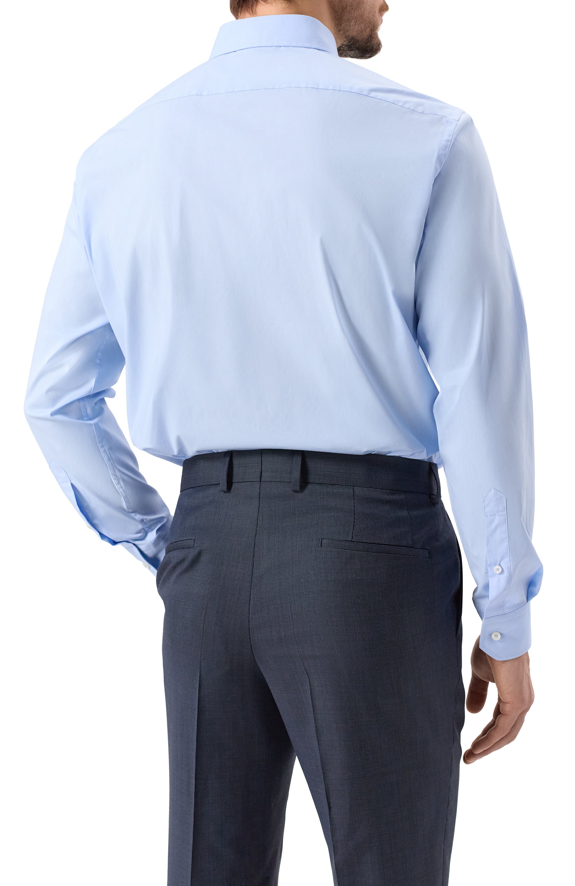 Хлопковая сорочка BOSS, арт. 50527190, фото 4