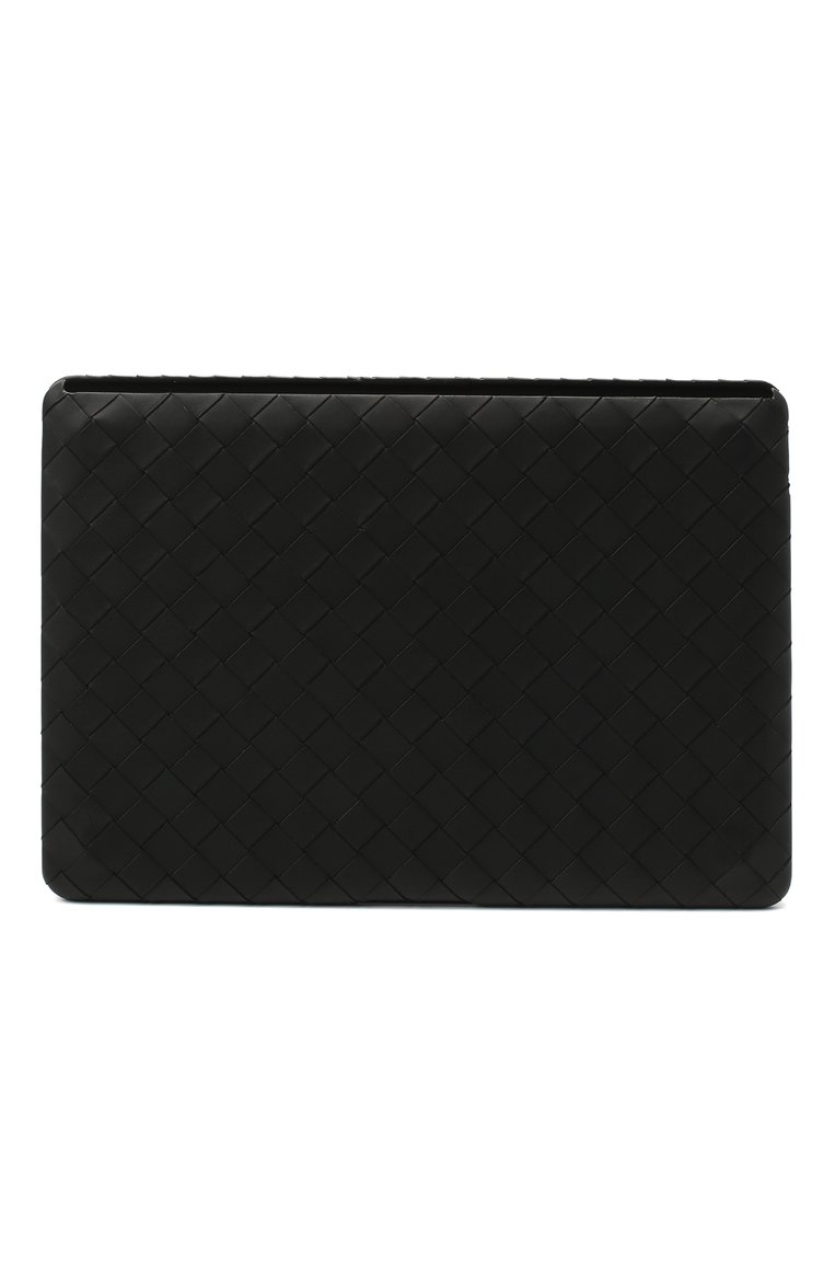 Чехол для macbook air 13" BOTTEGA VENETA черного цвета, арт. 629824/VCPQ0 | Фото 1 (Региональные ограничения белый список (Axapta Mercury): RU, Не проставлено; Материал: Натуральная кожа; Нос: Не про�ставлено)