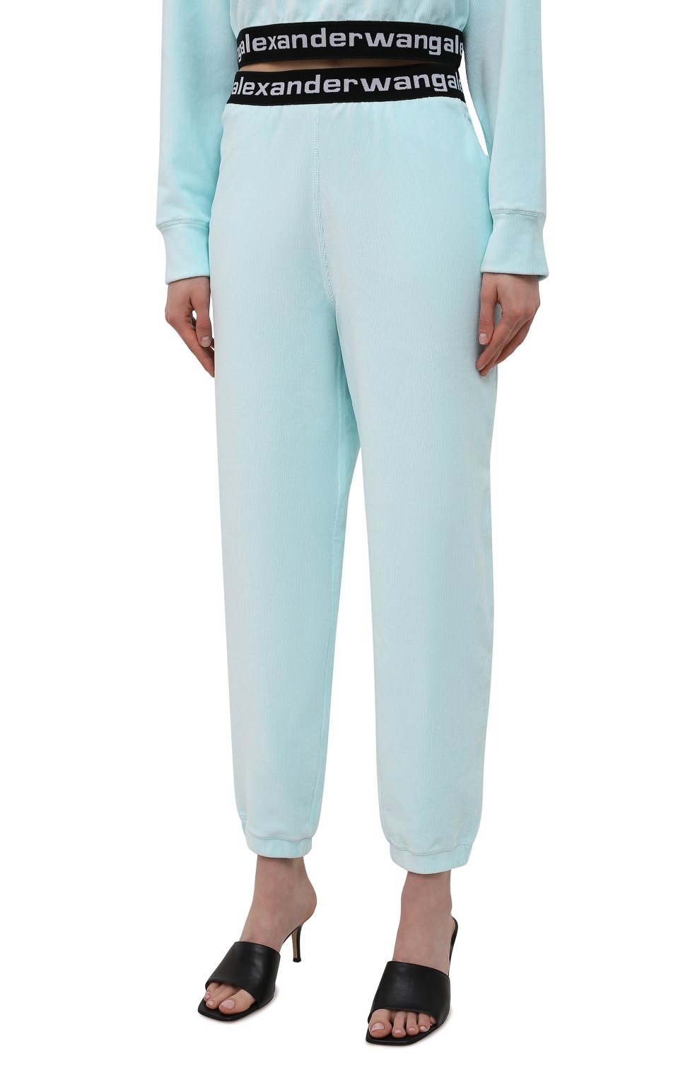 Вельветовые джоггеры ALEXANDERWANG.T, арт. 4CC1204024, фото 3