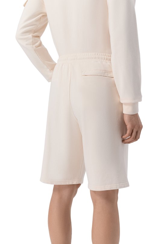 Хлопковые шорты MC2 Saint Barth ARG0001-00095L/ARG0 Кремовый  ARG0001-00095L/ARG0 Фото 4