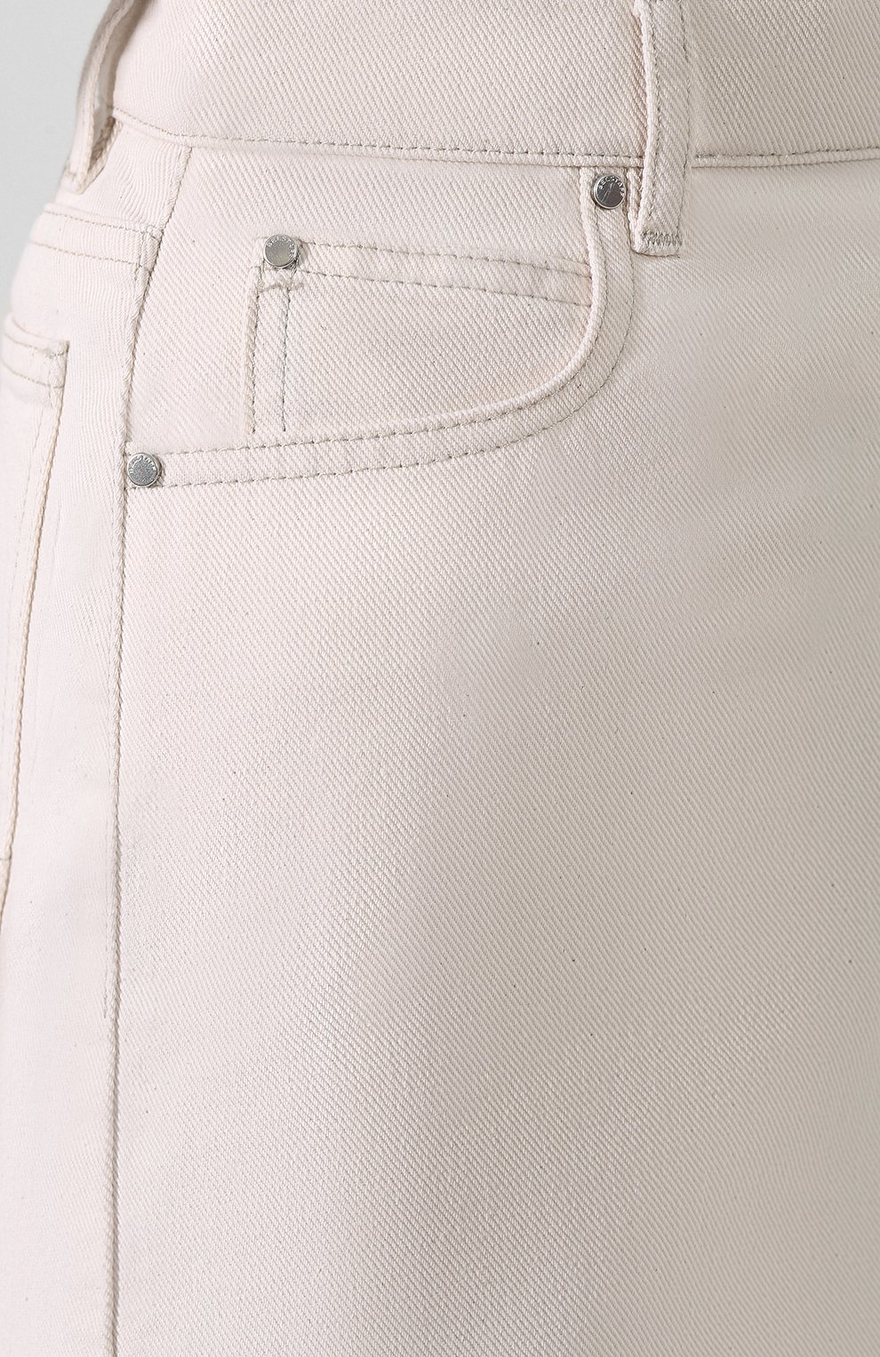 Джинсовая юбка BELSTAFF белого цвета по цене 13750 руб., арт. 72110170/D71A0050, фото 5 Джинсовая юбка BELSTAFF, арт. 72110170/D71A0050, фото 5