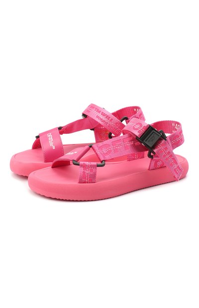 Комбинированные сандалии OFF-WHITE, арт. 0WIH007R21FAB0013000, фото 1