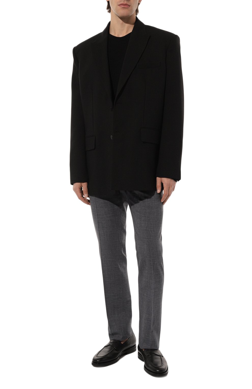 Брюки из шерсти и льна STEFANO RICCI, арт. M1T3100042/WL001N, фото 2