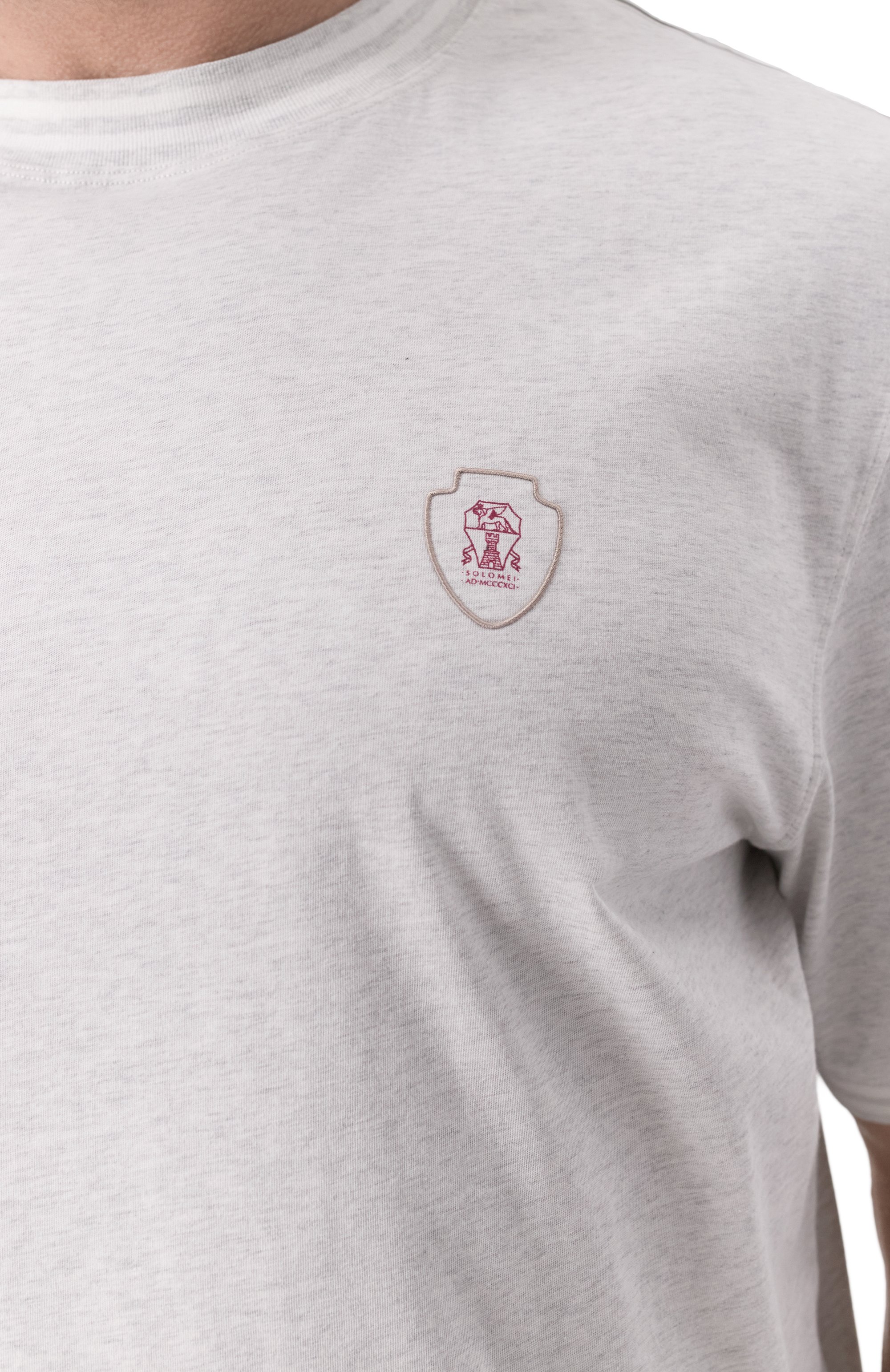 Хлопковая футболка BRUNELLO CUCINELLI, арт. M0B131386W, фото 5