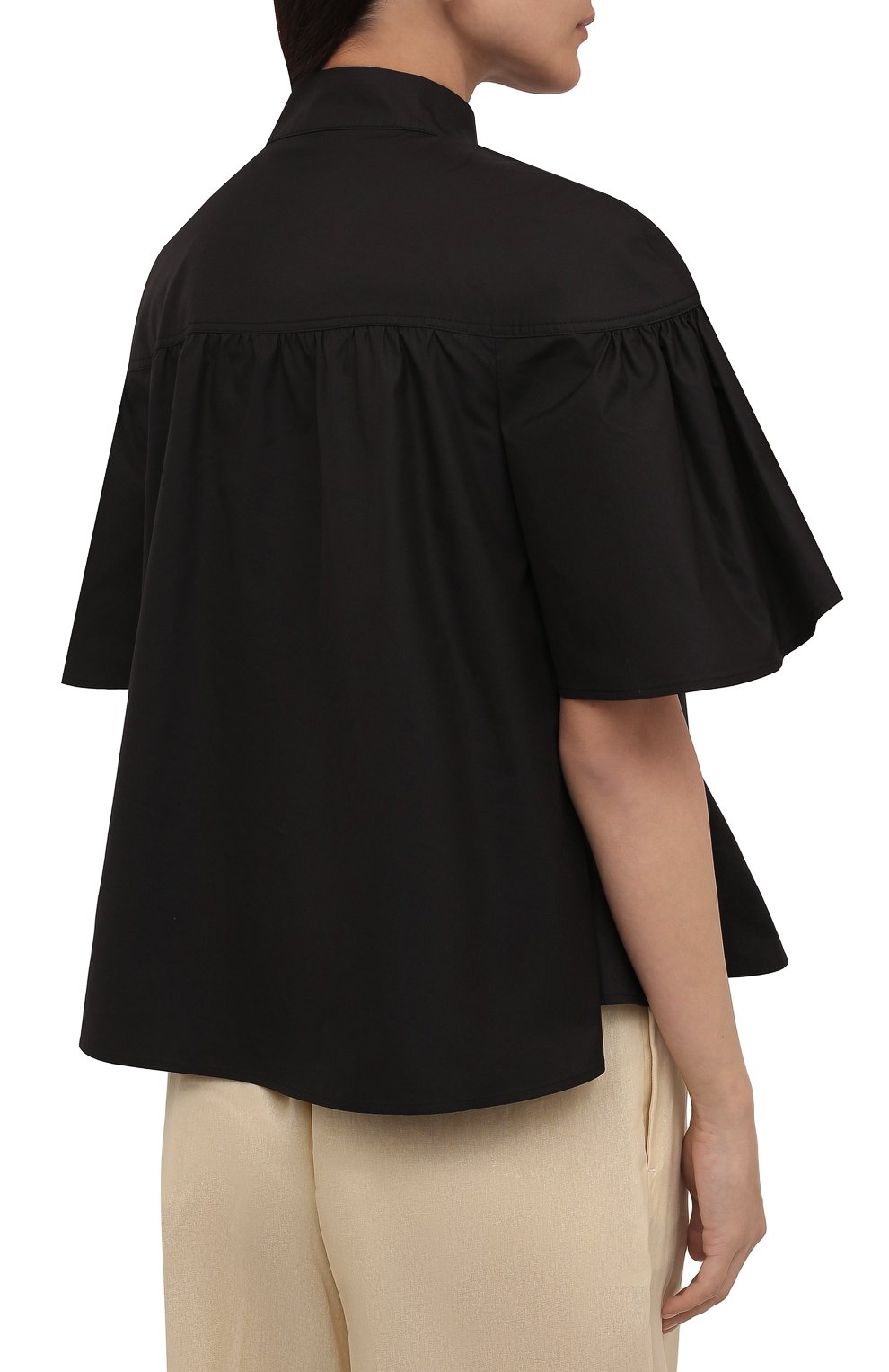 Хлопковая блузка LANVIN, арт. RW-T00020-4802-A21, фото 4