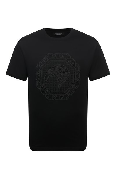 Мужская хлопковая футболка STEFANO RICCI, арт. MNH4103160/TE0001