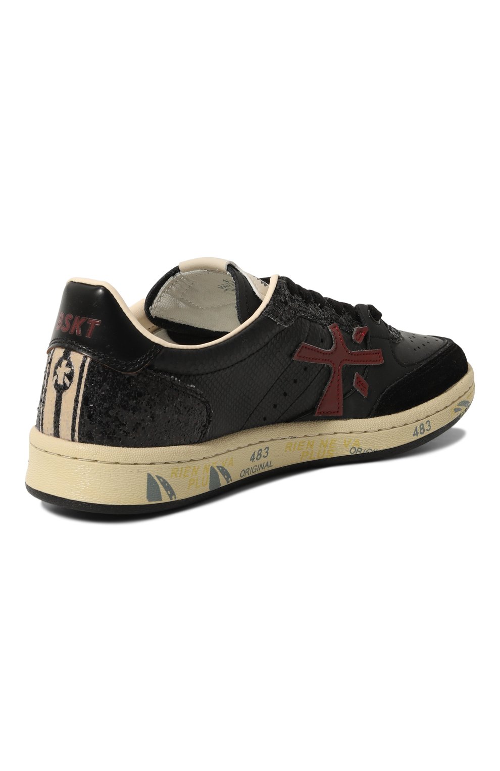 Комбинированные кеды bskt clay-d PREMIATA, арт. BSKTCLAD/VAR 6929, фото 5