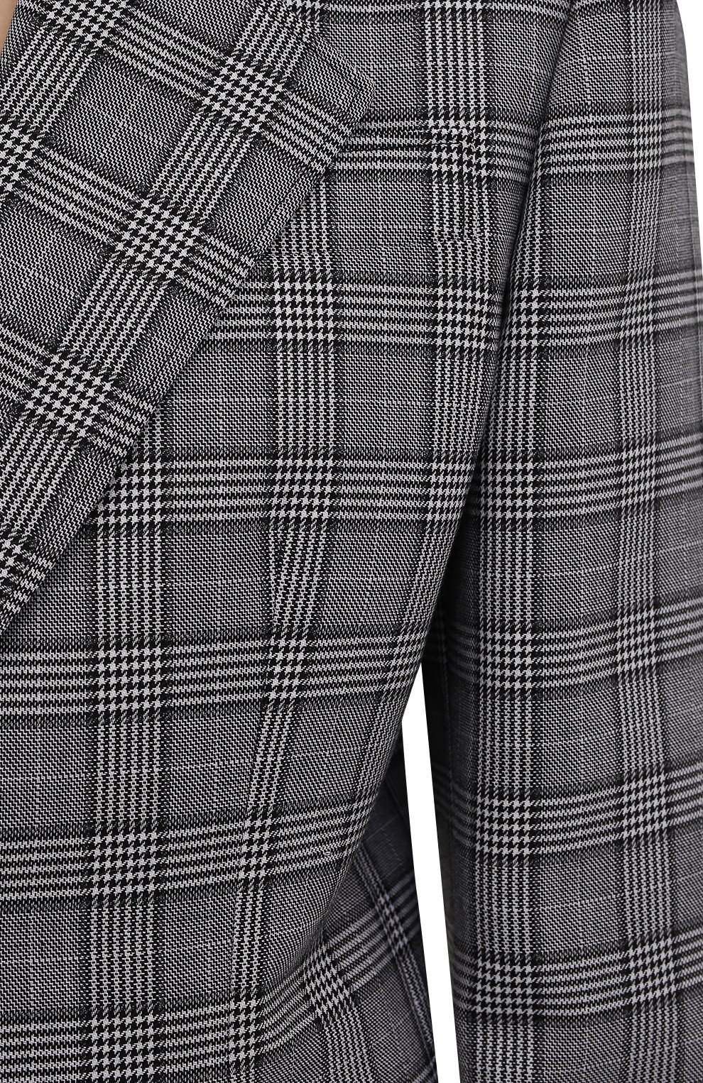 Шерстяной жакет MIU MIU серого цвета по цене 275000 руб., арт. MH1701-087-F0002, фото 5 Шерстяной жакет MIU MIU, арт. MH1701-087-F0002, фото 5