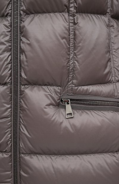 Пуховик MONCLER серого цвета по цене 206500 руб., арт. F2-093-1C202-02-C0229, фото 5 Пуховик MONCLER, арт. F2-093-1C202-02-C0229, фото 5