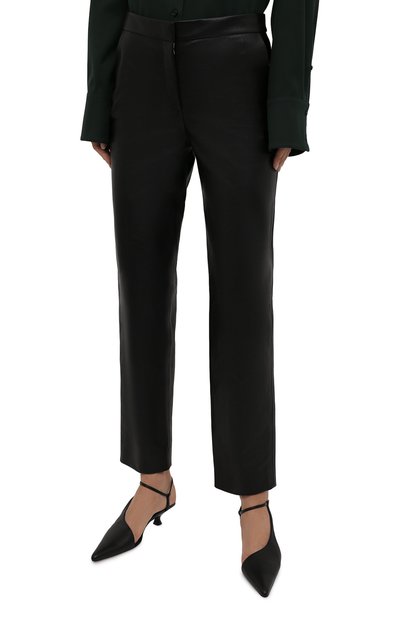 Кожаные брюки THE ROW,  арт. 5958L217, фото 3