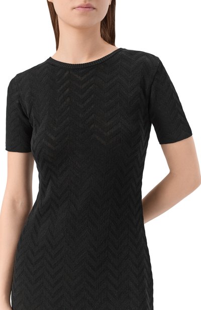 Платье из хлопка и вискозы MISSONI, арт. DC26SG02/BK01H2, фото 4