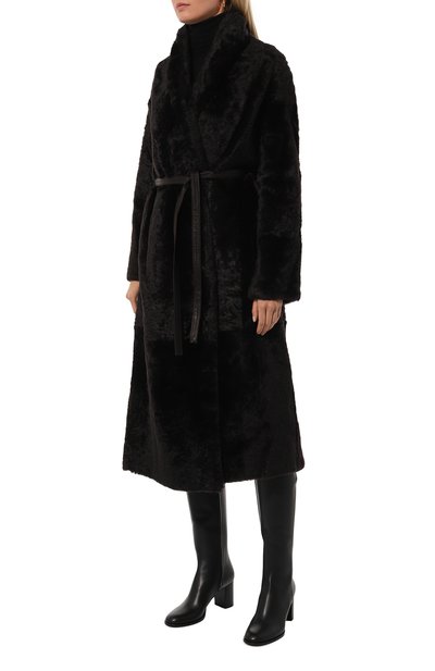 Шуба из овчины YVES SALOMON, арт. 24WYM61018MERL, фото 3