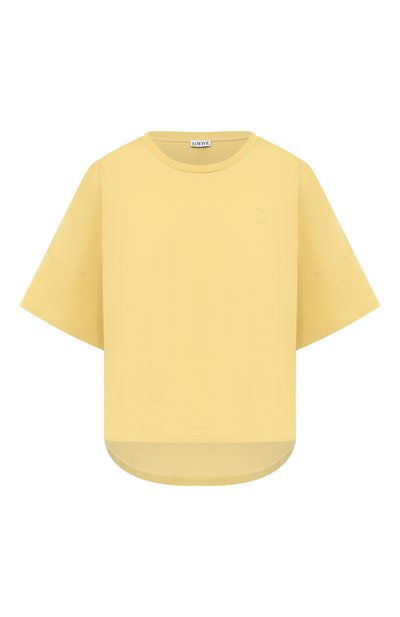 Женская хлопковая футболка LOEWE, арт. S359341XA4