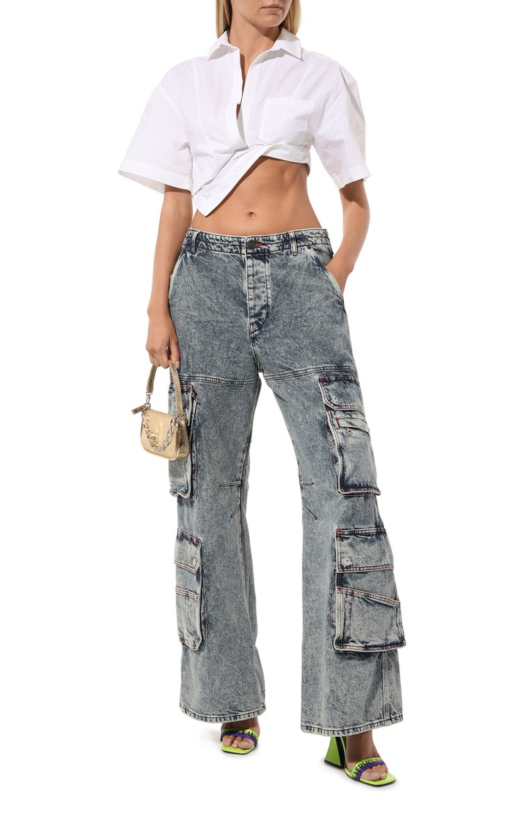 Текстильные босоножки VERSACE JEANS COUTURE, арт. 74VA3S38/ZS595, фото 1
