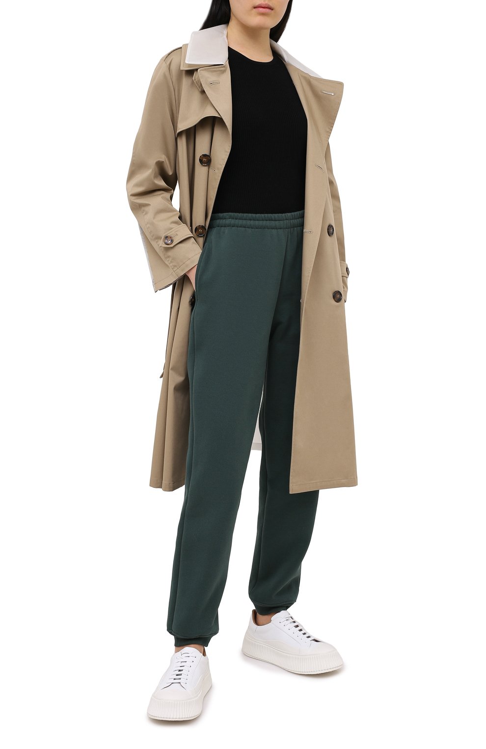 Хлопковые джоггеры VETEMENTS, арт. MAH21TR638 1601/W, фото 2