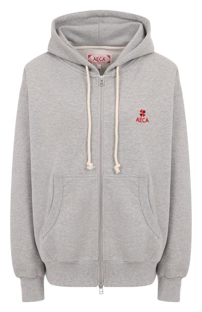 Женский хлопковая толстовка AECA WHITE, арт. AWCMFWBDTSZSO001C0.GREY (L)