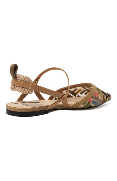 Текстильные балетки colibrì lite FENDI, арт. 8J8559/A0RM, фото 5