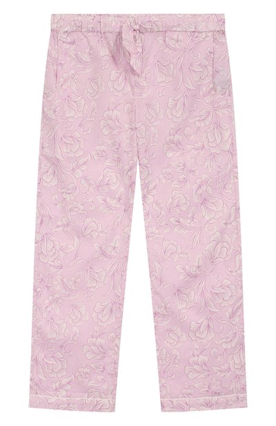Хлопковая пижама LITTLE YOLKE розового цвета по цене 7315 руб., арт. AW19-12C-MA-LA/1-8Y, фото 5 Хлопковая пижама LITTLE YOLKE, арт. AW19-12C-MA-LA/1-8Y, фото 5