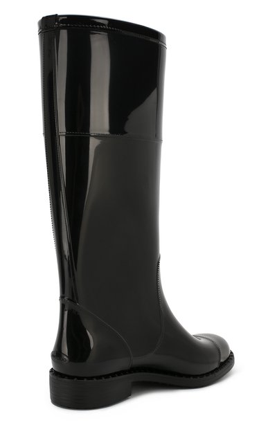 Резиновые сапоги edith JIMMY CHOO черного цвета по цене 42600 руб., арт. EDITH/JC/JCU, фото 4 Резиновые сапоги edith JIMMY CHOO, арт. EDITH/JC/JCU, фото 4