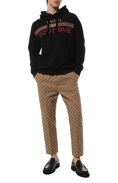 Хлопковые брюки GUCCI, арт. 569769 ZKU09, фото 2
