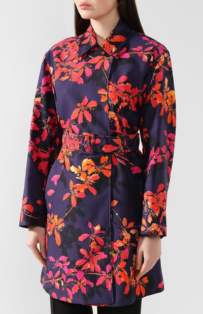 Плащ с принтом DRIES VAN NOTEN, арт. 192-30216-8425, фото 3