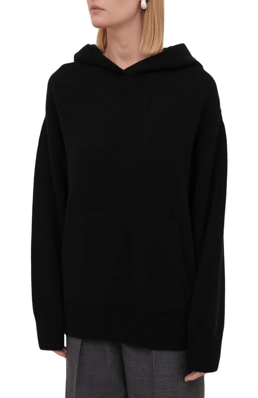 Худи из шерсти и кашемира MSGM, арт. 3141MDM119 217790, фото 3