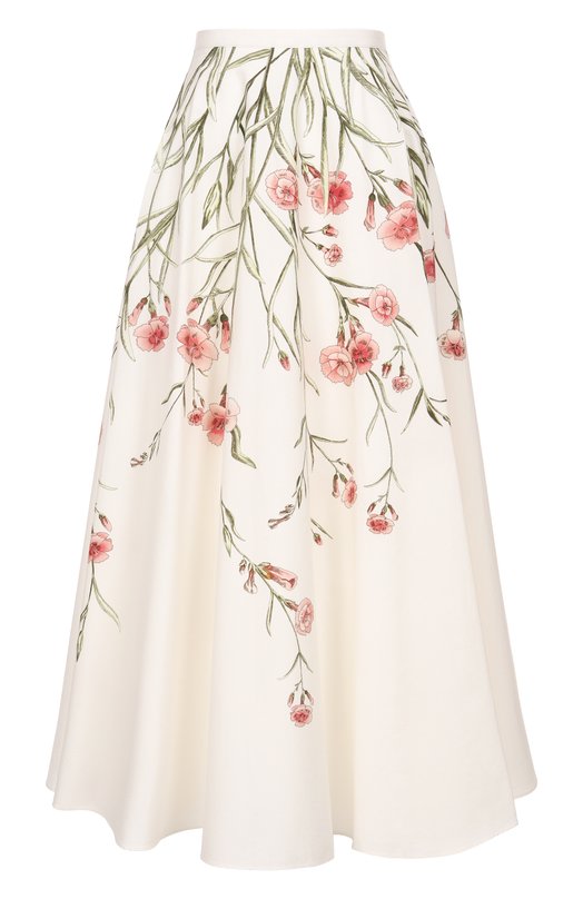 Хлопковая юбка Giambattista Valli 25SSSVCA2080/97PRI Белый 25SSSVCA2080/97PRI
