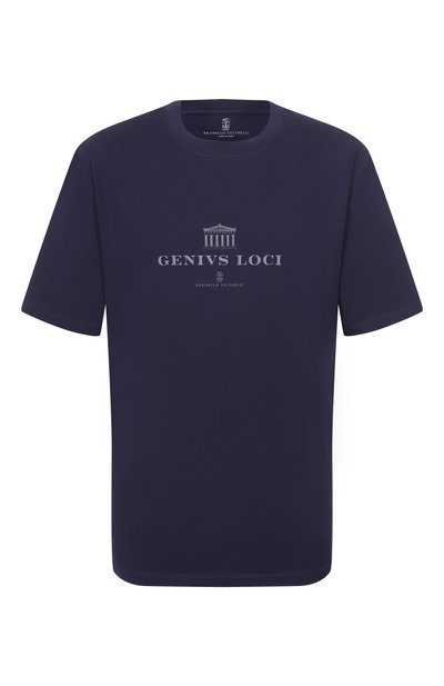 Мужская хлопковая футболка BRUNELLO CUCINELLI, арт. M0B138520