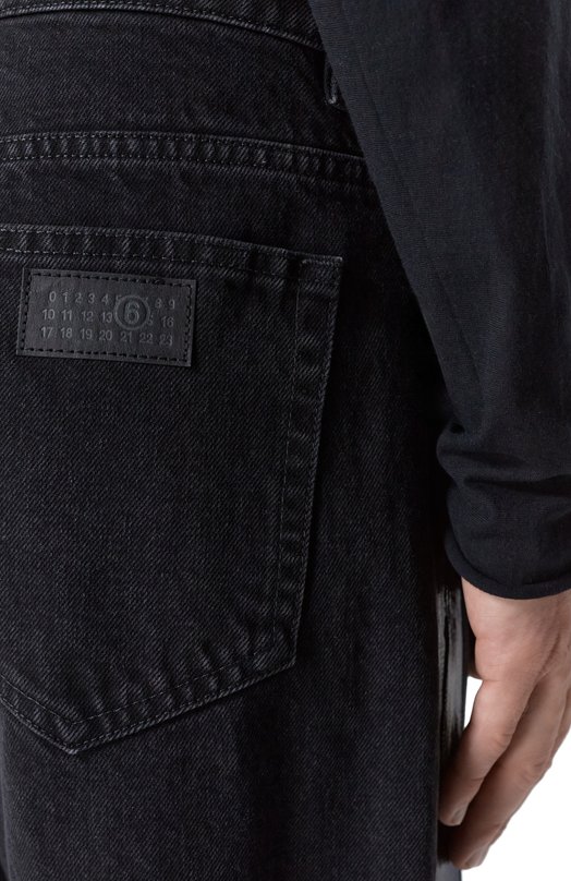 Джинсы MM6 SH2LA0035/S30743 Чёрный  SH2LA0035/S30743 Фото 5