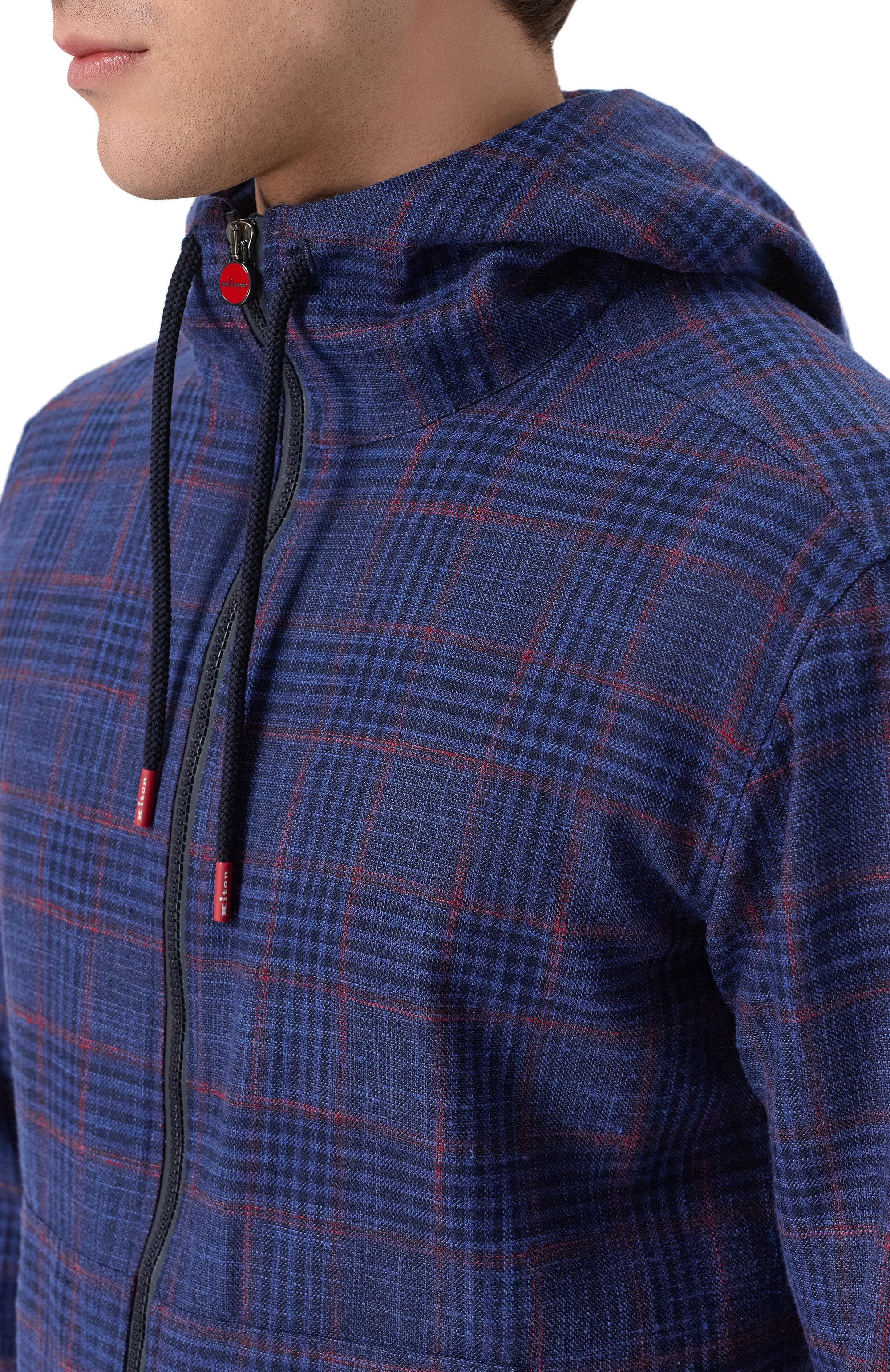 Рубашка из шерсти и шелка KITON, арт. UMC010K0616E14, фото 5