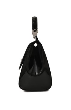 Женская сумка sicily medium DOLCE & GABBANA черного ц�вета, арт. BB6002/AI413 | Фото 4 (Ремень/цепочка: На ремешке; Размер: medium; Материал сплава: Проставлено; Материал: Натуральная кожа; Драгоценные камни: Проставлено)