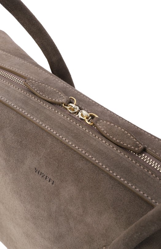 Сумка Brioche Duffle Yuzefi BRI0CHE DUFFLE/SUEDE Бежевый  BRI0CHE DUFFLE/SUEDE Фото 6