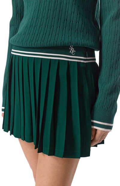 Юбка из вискозы SPORTY AND RICH, арт. SK01261302GR55, фото 5