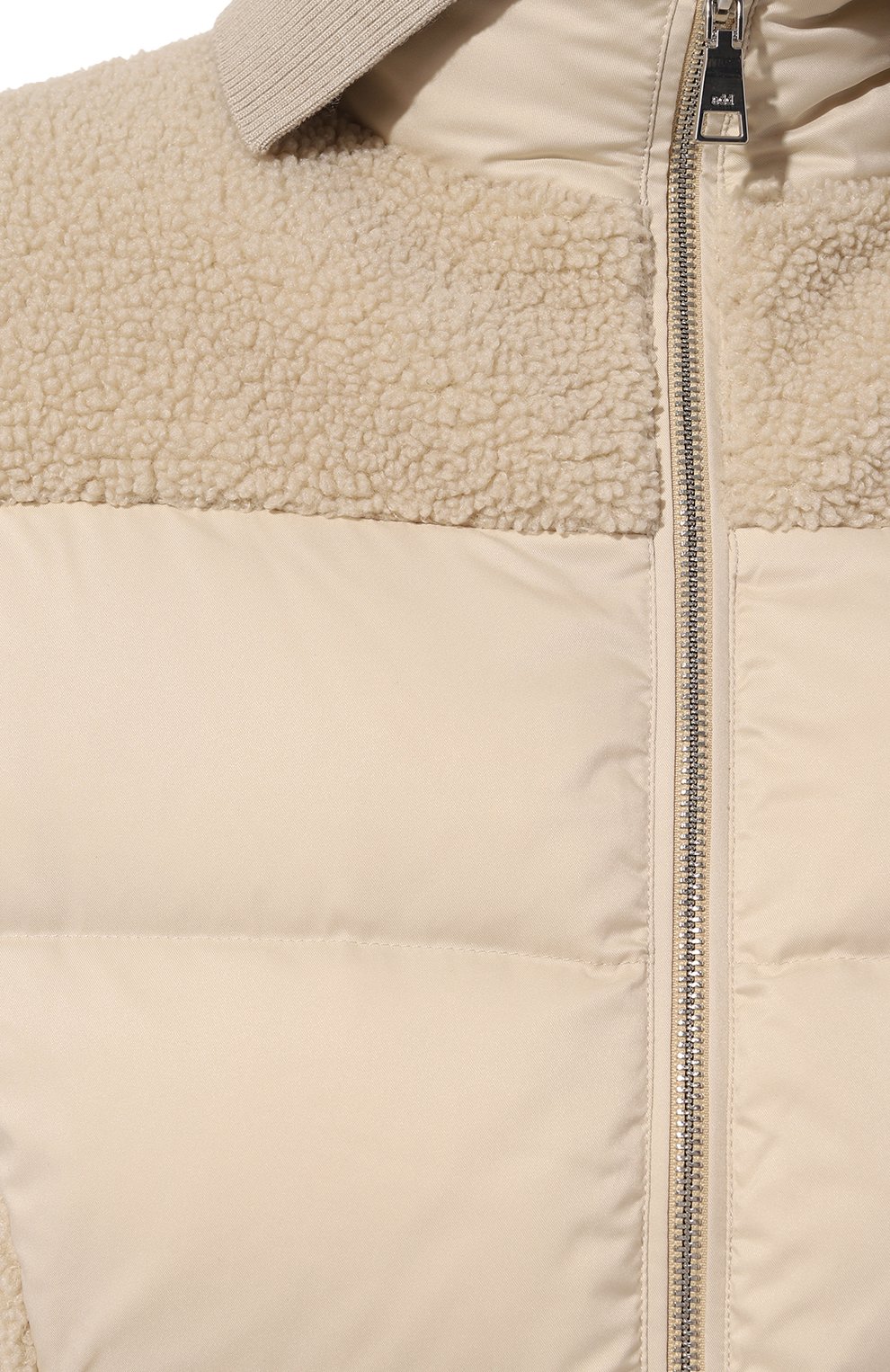 Пуховик ADD кремового цвета по цене 59950 руб., арт. 10AWC35, фото 5 Пуховик ADD, арт. 10AWC35, фото 5